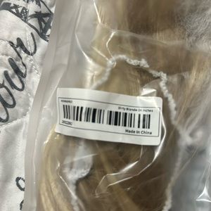 Halo Hair extensions 24 inch Blonde